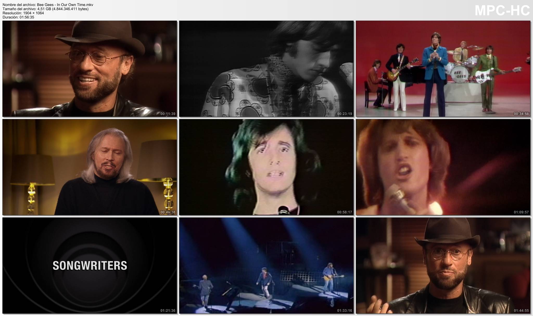 Bee Gees - In Our Own Time [Documental] [1080p] [2010]